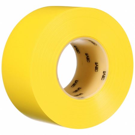 3M Floor Marking Tape, Yellow, 36 yd, PK4 971