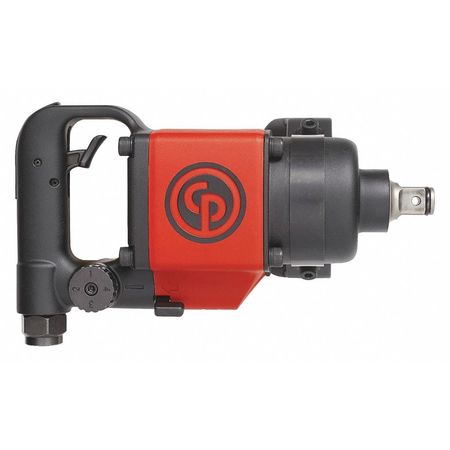 CHICAGO PNEUMATIC 3/4 Inch Air Impact Wrench, D-Handle, Max Torque Reverse 1300 ft. lbf, 6600 RPM, Twin Hammer CP6763-D18D