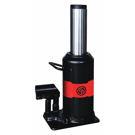 CHICAGO PNEUMATIC Bottle Jack, 30 Ton (30T), Large Base Plate, High Lift Capacity & Durability CP81300