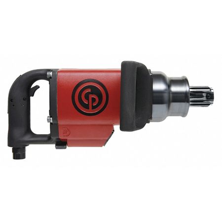 CHICAGO PNEUMATIC #5 Spline Air Impact Wrench, D-Handle, Max Torque Reverse 3600 ft. lbf, 3500 RPM, 2-Jaws CP6120-D35L