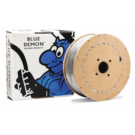Blue Demon Gas Shield Flux Core Weld Wire, .052x33lb E71T1-PLUS-052-33