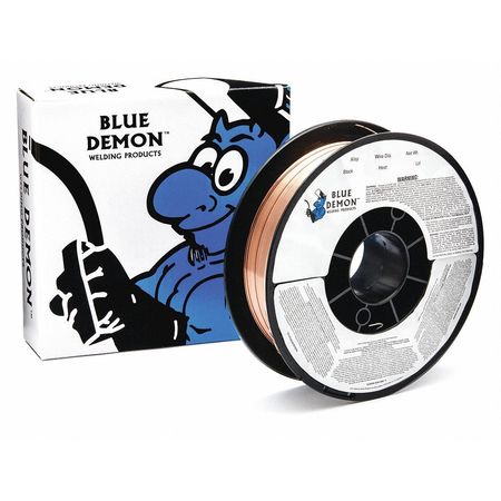BLUE DEMON Low Alloy, Weld Wire, 0.035"X11lb. Spool ER80SD2-035-11