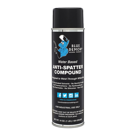 Blue Demon Water-Based Anti-Spatter, 16 oz., Can BDAS-W-16OZC