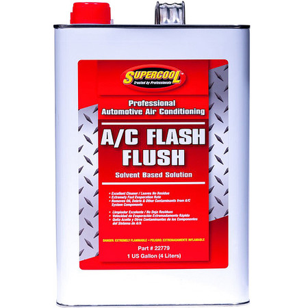 Supercool A/C Flash Flush, Solvent Based Can, 1 gal. 22779