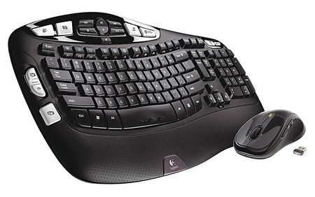 Logitech Keyboard, Black, Wireless LOG920002555