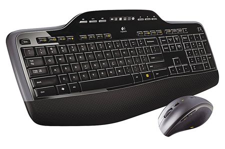 Logitech Keyboard, Black, Wireless LOG920002416