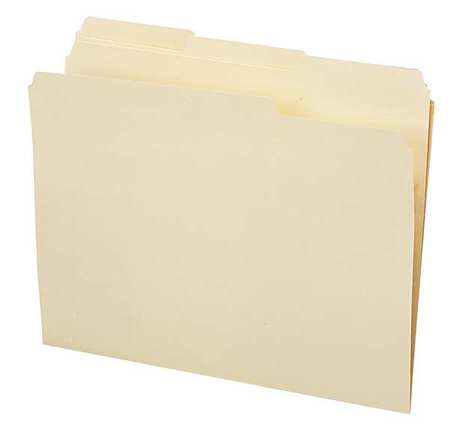 Pendaflex File Folders 8-1/2" x 11", 1/3-Cut Tab, Manila, Pk100 PFX75213