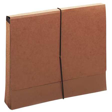 Zoro Select Expandable File Monthly (Jan-Dec) 8-1/2 x 11" Redrope, 7/8" Expansion PFXK17MOX