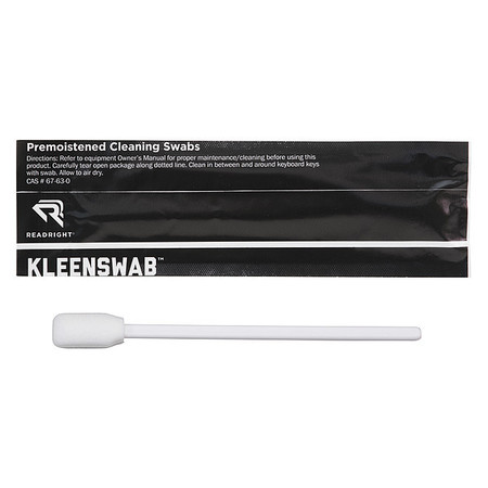 Read Right Cleaning Swabs, PK25 REARR1245