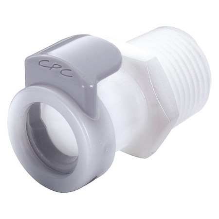 Colder Coupler, Push In, Acetal, White APCD10004