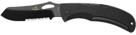 Gerber Fold Knife, Serrated, Sheep Foot, 3-1/2 in 22-01648G