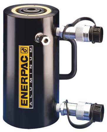 ENERPAC RAR502, 50 ton Capacity, 1.97 in Stroke, Double-Acting, Aluminum Hydraulic Cylinder RAR502