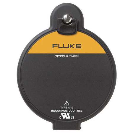FLUKE Infrared Window, 75 mm Dia, Hand Turn Door FLUKE-CV300