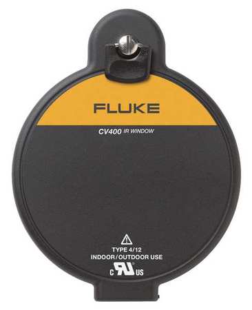 FLUKE Infrared Window, 100mm Dia, Hand Turn Door FLUKE-CV400
