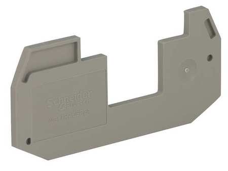 SCHNEIDER ELECTRIC Partition Plate, Screw Terminal Double Level NSYTRACEP24