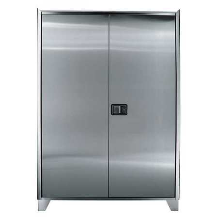Jamco 18 ga. 304 Stainless steel Storage Cabinet, 36 in W, 73 in H, Stationary KG136