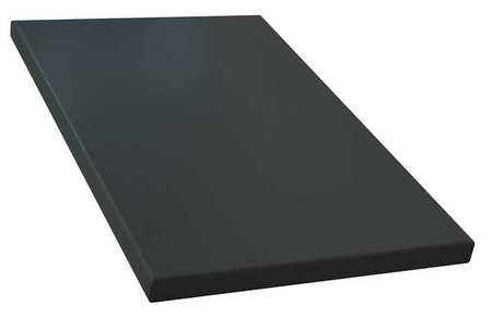 JAMCO Shelf, 30 x 60 In, Black, 12 Gauge Steel AT360BL