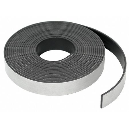 Master Magnetics Adhesive Mag Strip, 15 Ft. L, 1/2 In W 7518
