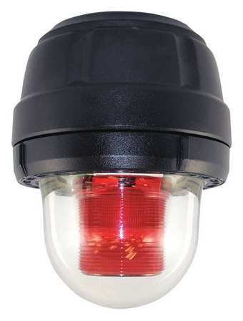 FEDERAL SIGNAL Warning Light, Red, Strobe Tube, 120VAC 27XST-120R-MOD