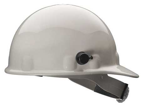 Fibre-Metal By Honeywell Front Brim Hard Hat, Type 1, Class G, Ratchet (8-Point), White E2QSW01A000