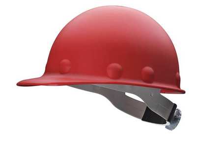 Fibre-Metal By Honeywell Front Brim Hard Hat, Type 1, Class G, Ratchet (8-Point), Red P2ASW15A000