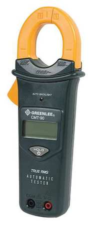 Greenlee Clamp Meter, Yes, 400 A, 1.3 in (33 mm) Jaw Capacity, CAT III 1000V, CAT IV 600V Safety Rating CMT-90