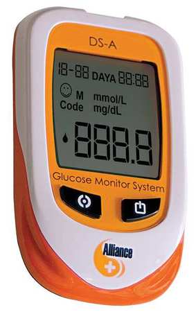 MEDSOURCE Glucose Monitor, Blood Sampl, Glucose MS-76010