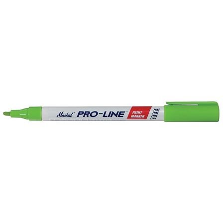 Markal Paint Marker, Medium Tip, Light Green Color Family, Paint 96879