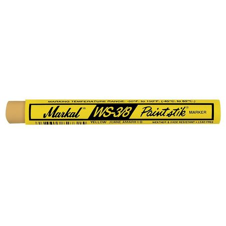 Markal Paint Crayon, Medium Tip, Yellow Color Family, 12 PK 82421