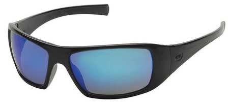 Pyramex Safety Glasses, Blue Anti-Scratch SB5665D