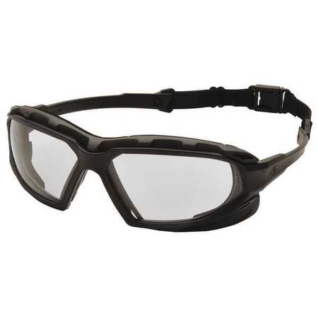 Pyramex Safety Glasses, Clear Anti-Fog ; Anti-Static ; Anti-Scratch SBG5010DT