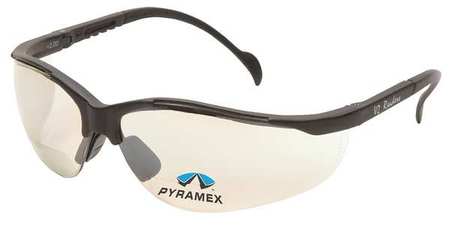 Pyramex Bifocal Safety Reading Glasses, Wraparound Scratch-Resistant SB1880R15