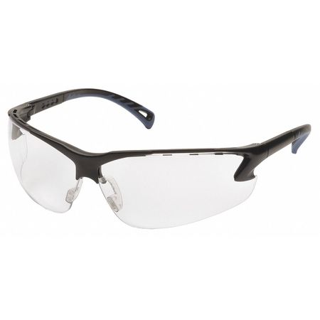 PYRAMEX Safety Glasses, Clear Anti-Fog ; Anti-Static ; Anti-Scratch SB5710DT