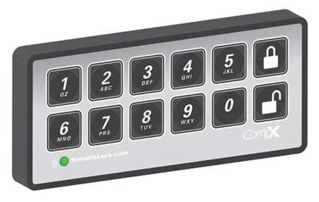 COMPX TIMBERLINE Access Control Keypad, Plastic TP-100-G
