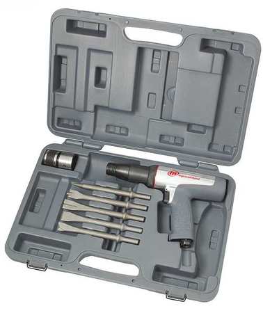 Ingersoll-Rand Air Hammer Kit, 5-piece Chisel Set, Vibration Reduced 119MAXK