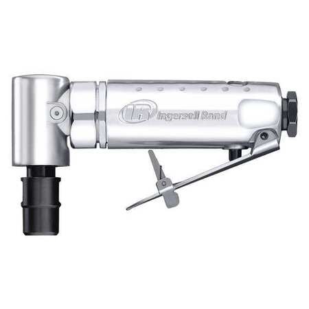 Ingersoll-Rand Air Die Grinder, Right Angle, FNPT 1/4 in, 21,000 RPM, Ball Bearing Type, Safety Lock, Aluminum 301B