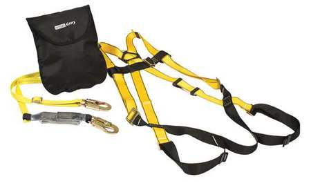 MSA SAFETY Fall Protection Kit, Size: XL 10092192