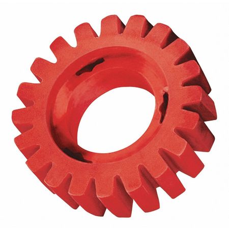 DYNABRADE RED-TRED Eraser, Wheel, 92255 92255