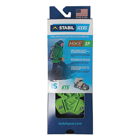 STABILICERS Stabilicers Hike XP, Small, Gray/Green, PR HIKEEXP-750-01