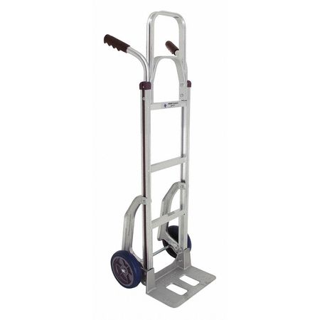 RWM Hand Truck, Alum Deck, Vinyl Handles, Lg/W F3-DGV-EA5-SF1-S1