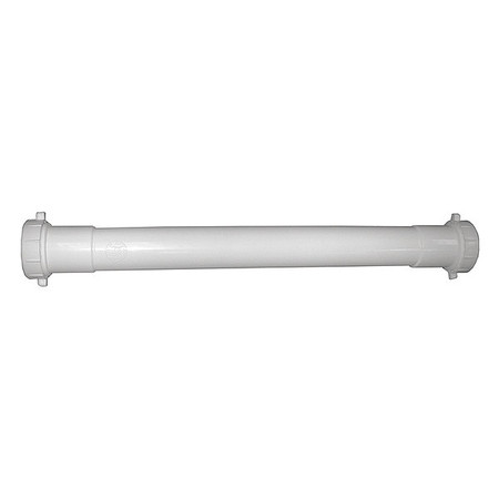 JONES STEPHENS PVC, Slip Joint, 1-1/2" x 16" P37018