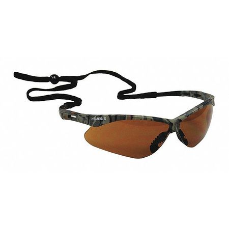 Nemesis Safety Glasses, Camo/Bronze G30014