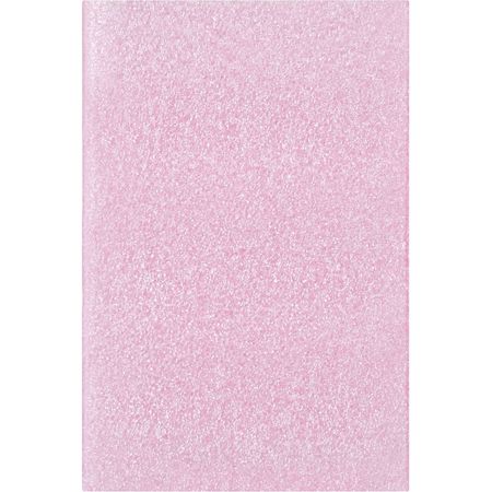 PARTNERS BRAND Anti-Static Flush Cut Foam Pouches, 4" x 6", Pink, 500/Case FP46AS