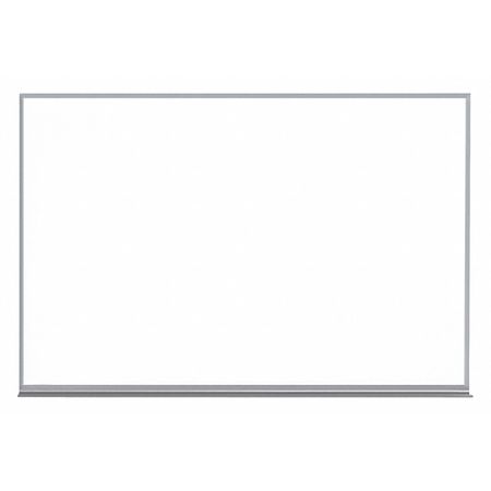 PARTNERS BRAND Magnetic Porcelain Dry Erase Board, 8' x 4', White, 1/Each BMPA9648