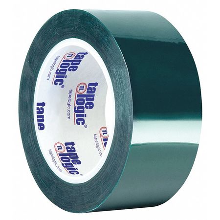 Tape Logic Tape Logic® PET Tape, 2" x 72 yds., Green, 2/Case T9674002PK