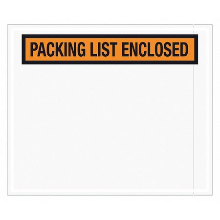 TAPE LOGIC Tape Logic® "Packing List Enclosed" Envelopes, 10" x 12", Orange, 500/Case PL434