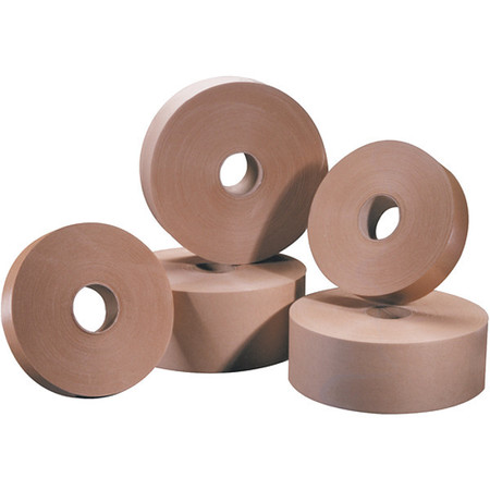 TAPE LOGIC Tape Logic® #6000 Non Reinforced Water Activated Tape, 2" x 600', Kraft, 15/Case T26000