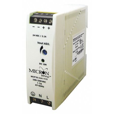 DINERGY DC Power Supply 22.5-28.5VDC 30MM Width MDP50-24A-1CS
