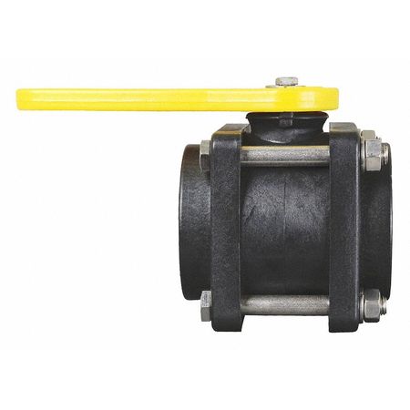 APACHE Standard Bolted Ball Valve, Poly, 2" 49030060