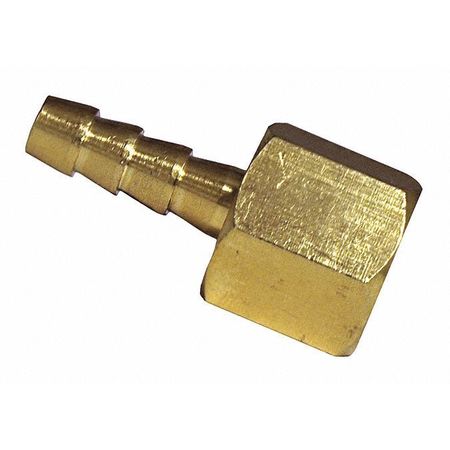 APACHE HB Brass Fitting, 1/4" FPT Swivelx1/4" 44026503